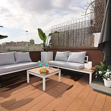 Penthouse With Jacuzzi On The Terrace Barcelona